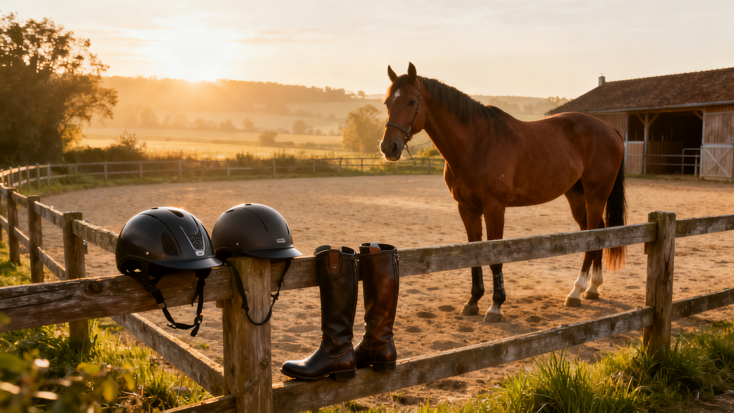 Préparer son premier cours d’équitation : tenue, peur et déroulement